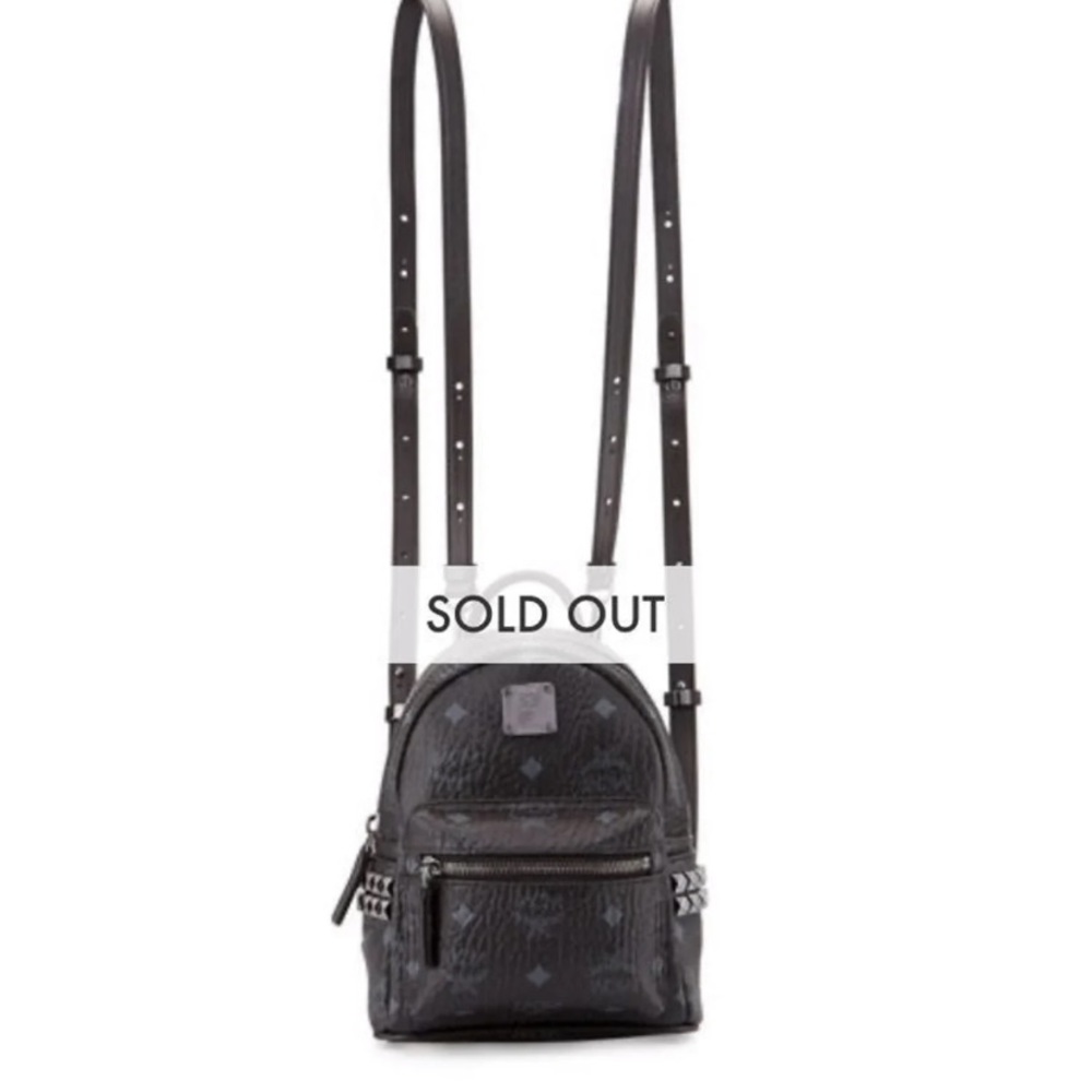 MCM BEBE BOO STARK SIDE STUD BACKPACK
